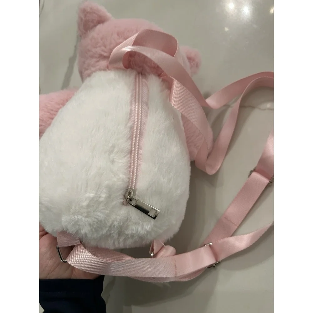Wonder Nation Pink Kitty Backpack Critter Plush Store A Keepsake Stuffed Animal